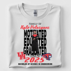 Motivated Educated Graduated Class of 2025 Custom Photo Graduation Custom College High School