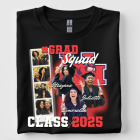 #Grad Squad Class of 2025 Graduation Group Friends Besties Custom Photo Custom College High School