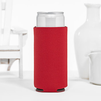 Blank Foam Collapsible Slim Can Coolers
