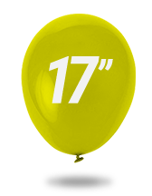 Custom 17&quot; Latex Balloons