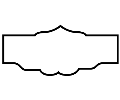 Classic Logo Patch VELCRO Small (White/Black)