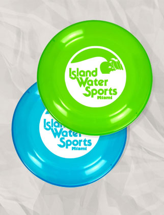 Custom flying disc clearance