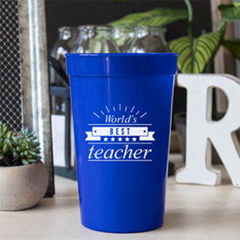 Custom 32 oz Plastic Cups - Printed with Your Logo
