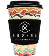 Custom Fluorescent Neon Foam Collapsible Coffee Wraps