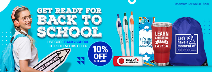 Customizable Promotional Product - Back To School Sale