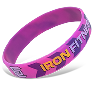 Custom Full Color Printed Silicone Wristbands