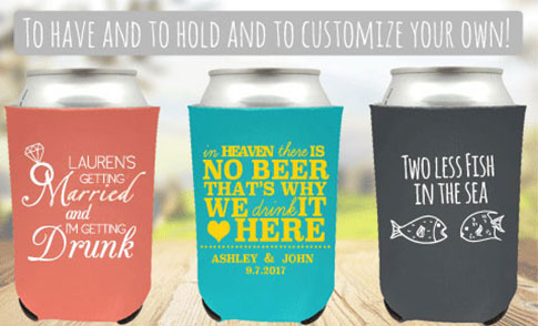 Pre-Designed Koozies
