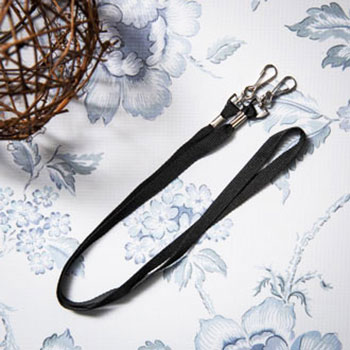 Blank Double Clip Lanyards