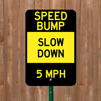 Custom Speed Signs