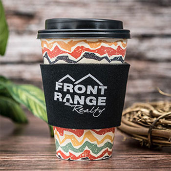 Custom Full Color Coffee Wraps
