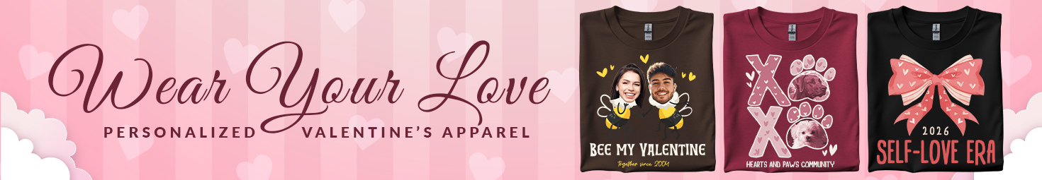 Personalized Valentine's Apparel