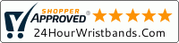 24HourWristbands.Com's Customer Reviews