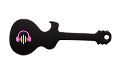 Guitar Shaped Bottle Opener