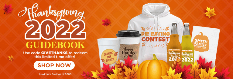 Customizable Promotional Product - Thanksgiving Sale