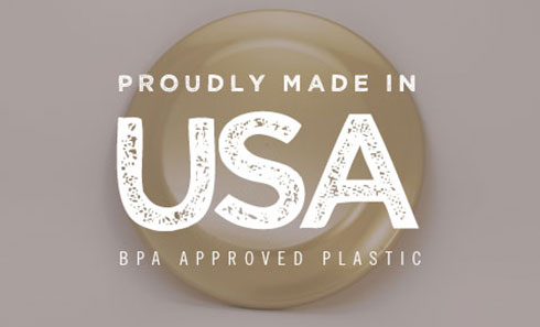 Customized Made in USA Flying Discs
