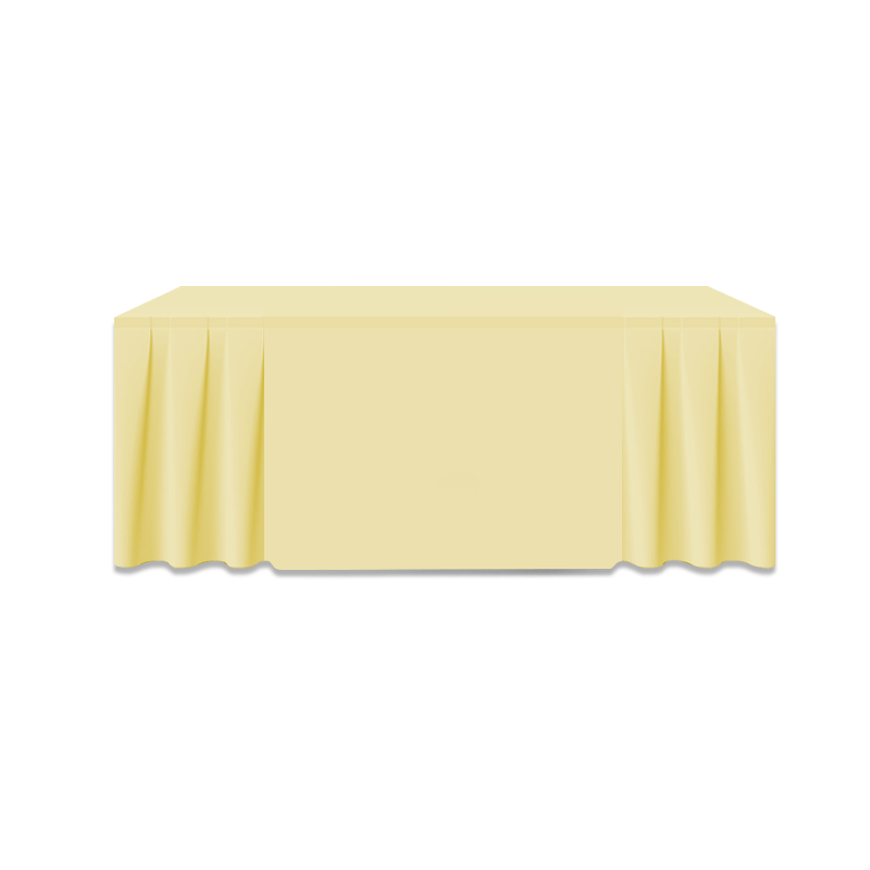 6FT Trade Show Table Cover Full Color Imprint Table Covers