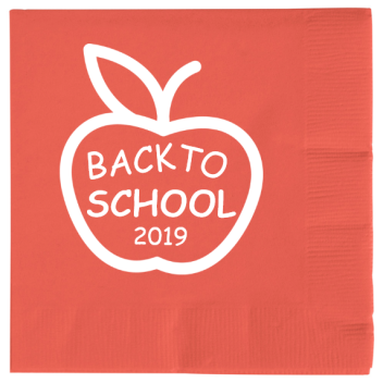 Back To School 2019 2ply Economy Beverage Napkins Style 110895
