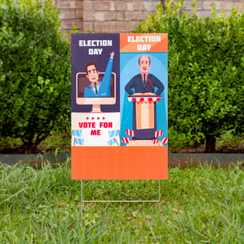 Custom 18" X 12" Vertical Yard Signs
