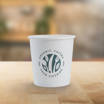 Custom 4 Oz. Paper Hot Cups