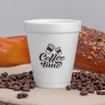 Custom 8 Oz. Foam Cups
