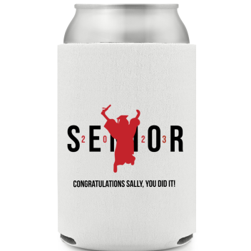 Customized Senior Graduation Full Color Can Coolers