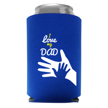 Fathers Day Full Color Foam Collapsible Coolies Style 107847