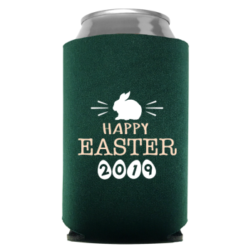 Happy Easter Day Full Color Foam Collapsible Coolies Style 104404