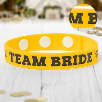 Ink Injected Silicone Adjustable  Wristbands