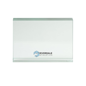 Leeman Atrium Glass Large Desk Photo Frame