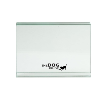 Leeman Atrium Glass Medium Desk Frame