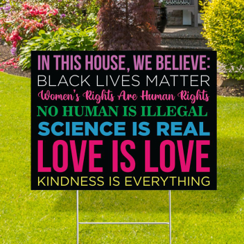 Love Is Love Yard Signs