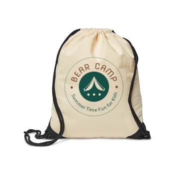 Ridge Accent Corner Drawstring Backpack