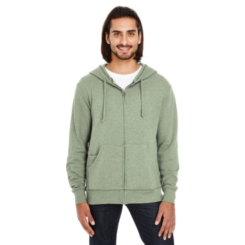Threadfast Apparel Unisex Triblend French Terry Full-zip