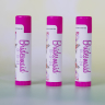 Hot Pink Natural Beeswax Lip Balm with Full Imprint Colors - Sunscreen