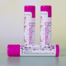 Hot Pink Natural Beeswax Lip Balm with Full Imprint Colors - Sunscreen

