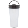 17 Oz. Custom Printed Travel Coffee Tumblers With Handle White - Tumbler