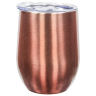 12 Oz. Laser Engraved Stainless Steel Wine Tumblers Rose Gold Blank - Travel Mugs
