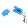 Blue USB Car Charger Keychains - Usb Car Charge