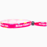 Fluorescent Neon Full Color Cloth Wristbands - Wristbands