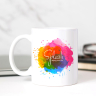 01Custom Full Color Printing 11oz White Mugs - Imprint Mugs