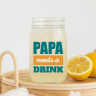 16 Oz Drinking Glass Mason Jars - 