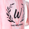 11oz Marble Coffee Mugs - Pink Details - Cups