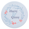 4 Inch Full Color Round Ceramic Coasters - 