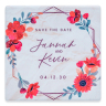 4 Inch Full Color Square Ceramic Coasters - 