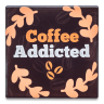 4 Inch Full Color Square Ceramic Coasters - 