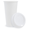 Blank 20 Oz. Paper Hot Cups - 