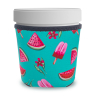 Full Color Neoprene Ice Cream Pint Sleeves - Cup Sleeves