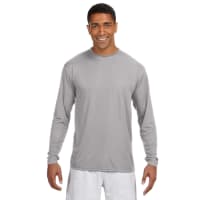 A4 Long-Sleeve Cooling Performance Crew Neck T-Shirt