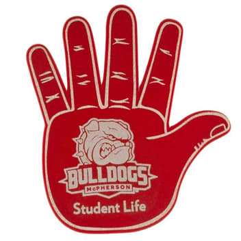 16 Inch High Five Foam Mitt