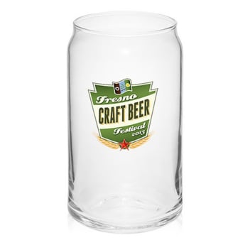 16 Oz. Arc Can Shaped Beer Glasses